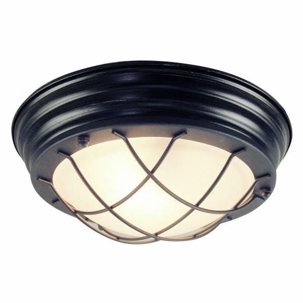 Brilliant 1 Light 30W Typhoon Wall and Ceiling Light - Black | 94491/06 from DID Electrical - guaranteed Irish, guaranteed quality service. (6977608319164)