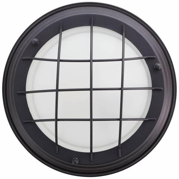 Brilliant 1 Light 30W Typhoon Wall and Ceiling Light - Black | 94491/06 from DID Electrical - guaranteed Irish, guaranteed quality service. (6977608319164)