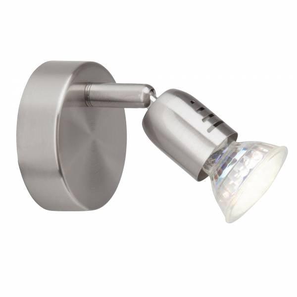 Brilliant 1 Light 3W Loona LED Wall Spotlight - Iron | G28810/13 from DID Electrical - guaranteed Irish, guaranteed quality service. (6977594917052)