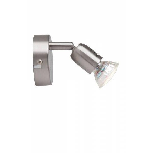 Brilliant 1 Light 3W Loona LED Wall Spotlight - Iron | G28810/13 from DID Electrical - guaranteed Irish, guaranteed quality service. (6977594917052)