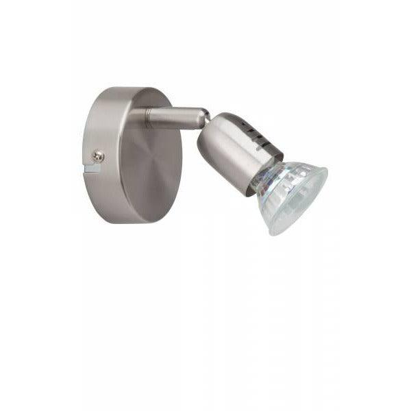 Brilliant 1 Light 3W Loona LED Wall Spotlight - Iron | G28810/13 from DID Electrical - guaranteed Irish, guaranteed quality service. (6977594917052)