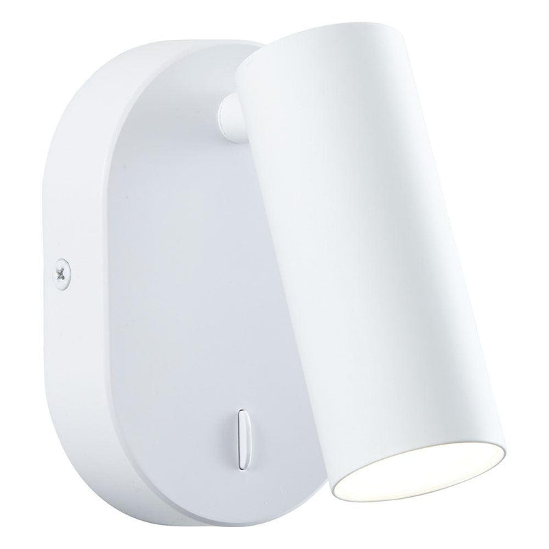 Brilliant 1 Light 4.5W Soeren LED Wall Spotlight - White Matt | G83010/05 from DID Electrical - guaranteed Irish, guaranteed quality service. (6977609334972)