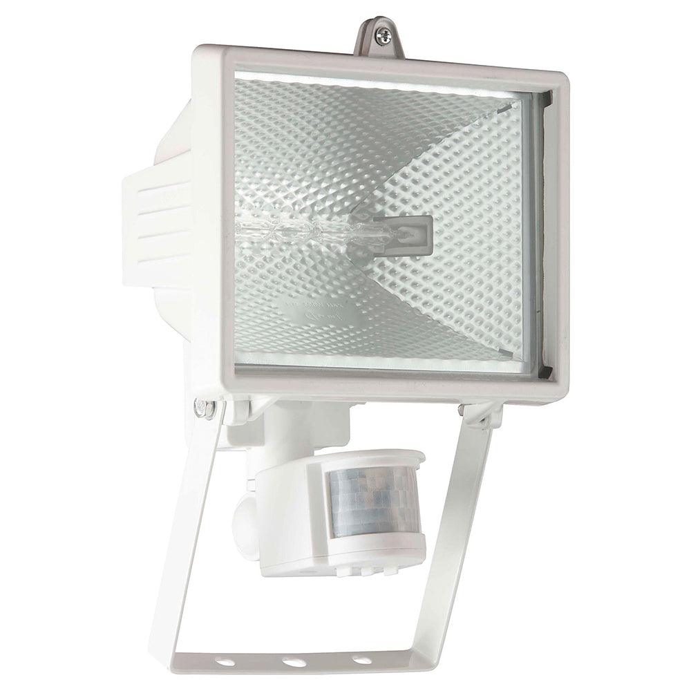 Brilliant 1 Light 400W Tanko Outdoor Wall Floodlight with Motion Detector - White | 96164/05 from DID Electrical - guaranteed Irish, guaranteed quality service. (6977599865020)