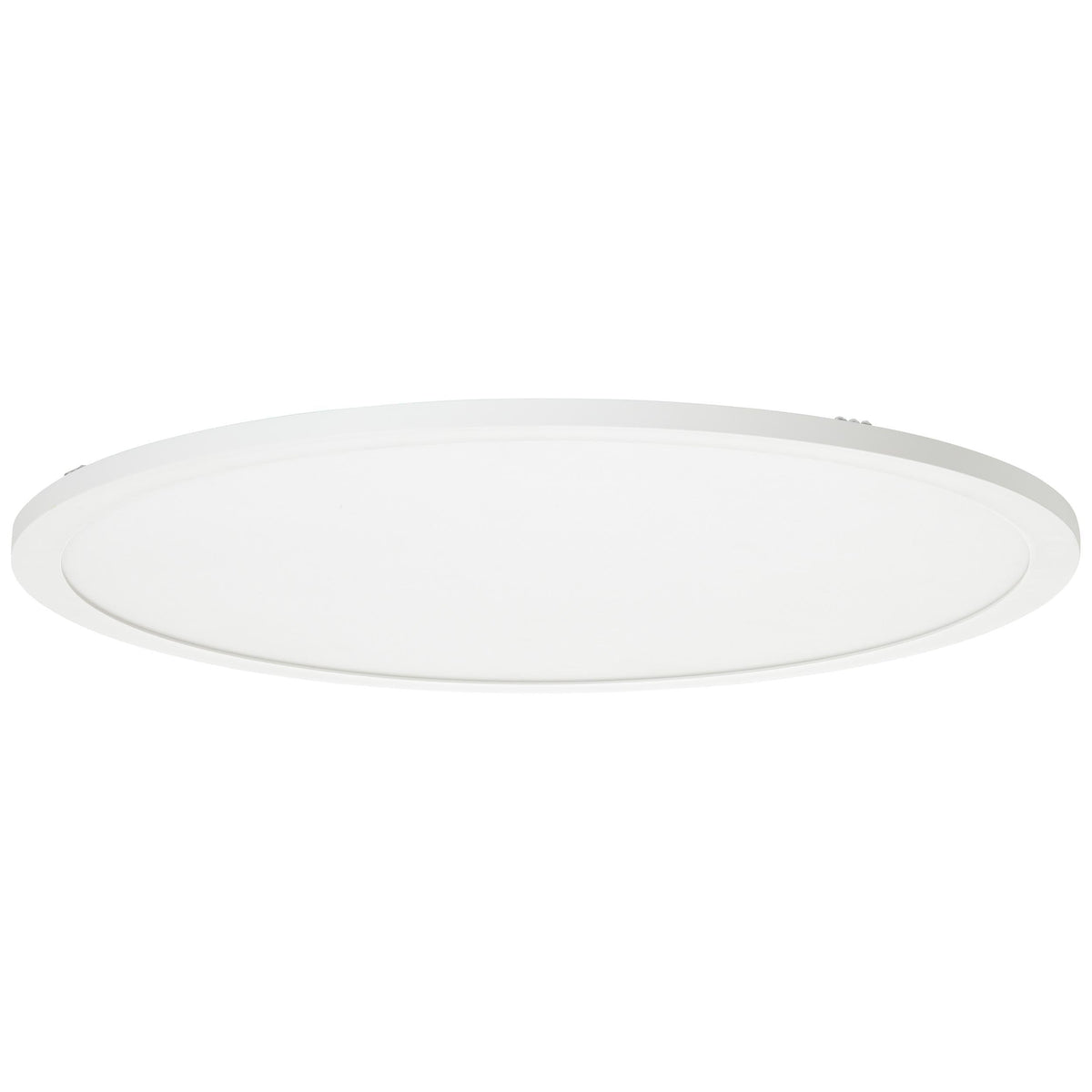Brilliant 1 Light 40W Abie LED Round Ceiling Panel - White | G97061/05 from DID Electrical - guaranteed Irish, guaranteed quality service. (6977602945212)