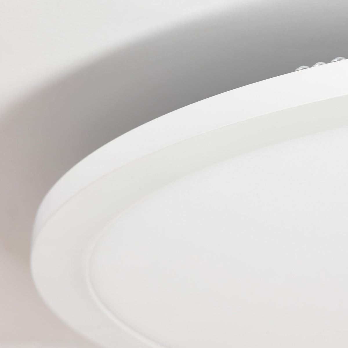 Brilliant 1 Light 40W Abie LED Round Ceiling Panel - White | G97061/05 from DID Electrical - guaranteed Irish, guaranteed quality service. (6977602945212)