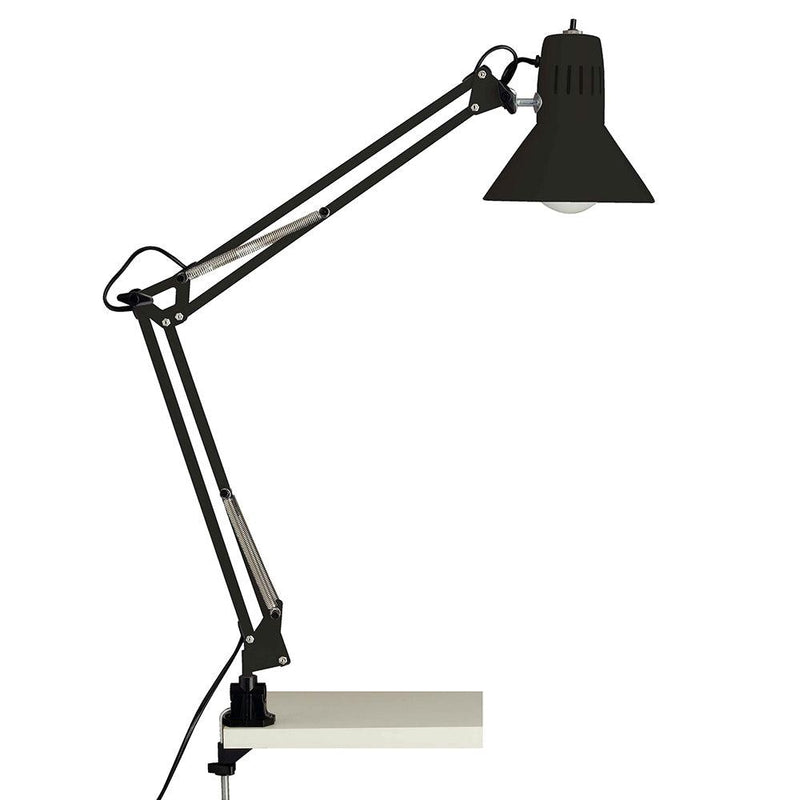 Brilliant 1 Light 40W Hobby Table Lamp - Black | A-10802/06 from DID Electrical - guaranteed Irish, guaranteed quality service. (6977619460284)