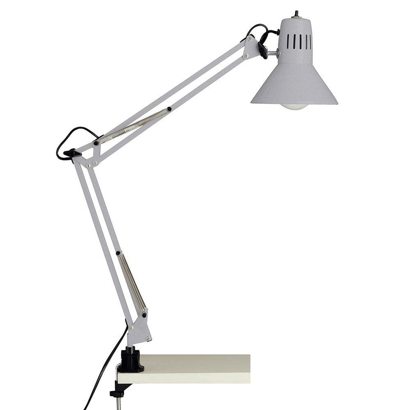 Brilliant 1 Light 40W Hobby Table Lamp - White | A-10802/11 (7015652425916)