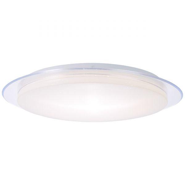 Brilliant 1 Light 40W Vittoria LED Wall and Ceiling Light - White | G96933A05 from DID Electrical - guaranteed Irish, guaranteed quality service. (6977609760956)