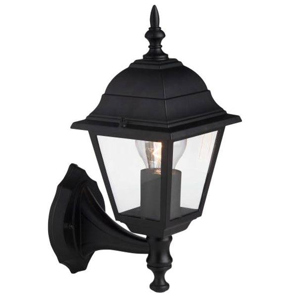 Brilliant 1 Light 60W Newport Outdoor Wall Light - Black | 44281/06 from DID Electrical - guaranteed Irish, guaranteed quality service. (6977602158780)