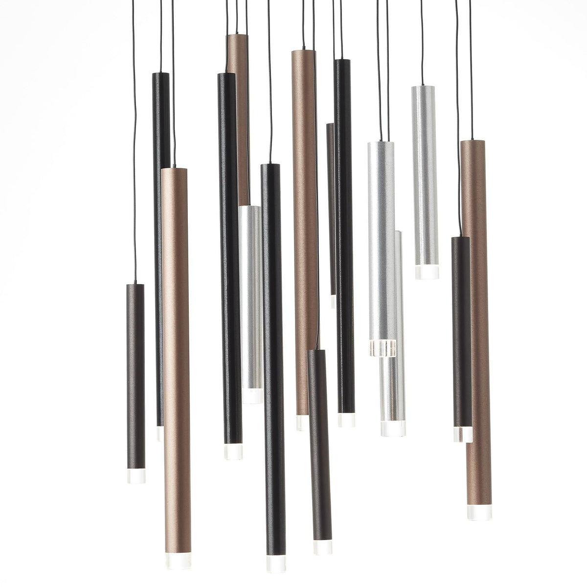 Brilliant 16 Light Cembalo LED Pendant Light - Brown &amp; Coffee | G93730/20 from DID Electrical - guaranteed Irish, guaranteed quality service. (6977611858108)