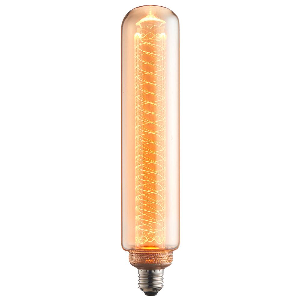 Brilliant 2.8W LED Decorative Filament Blub - Amber | 80166 from DID Electrical - guaranteed Irish, guaranteed quality service. (6977610711228)