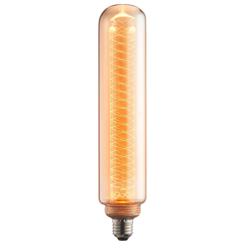 Brilliant 2.8W LED Decorative Filament Blub - Amber | 80166 from DID Electrical - guaranteed Irish, guaranteed quality service. (6977610711228)