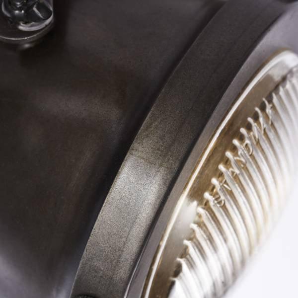 Brilliant 2 Light 10W Carmen Wood Spotlight - Burned Steel &amp; Wood | 72029/84 from DID Electrical - guaranteed Irish, guaranteed quality service. (6977594523836)