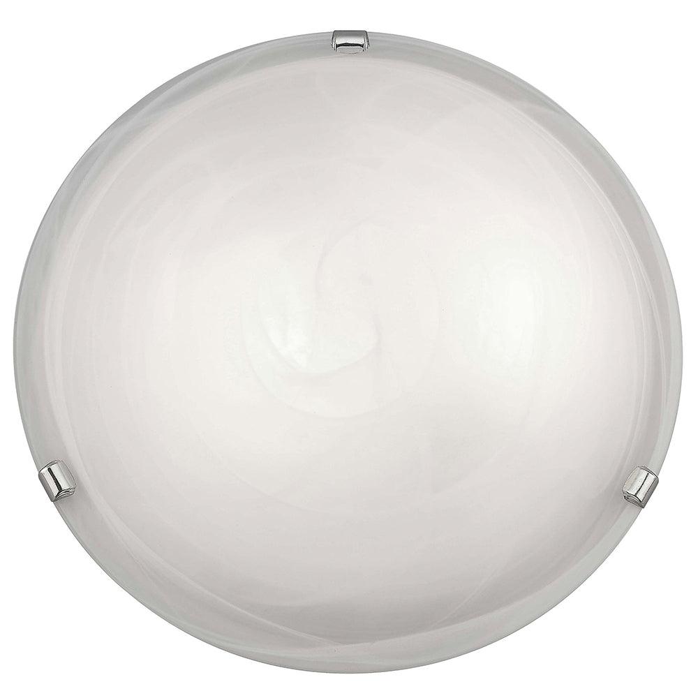 Brilliant 2 Light 120W Mauritius Wall and Ceiling Light - White | 90104/05 from DID Electrical - guaranteed Irish, guaranteed quality service. (6977608450236)
