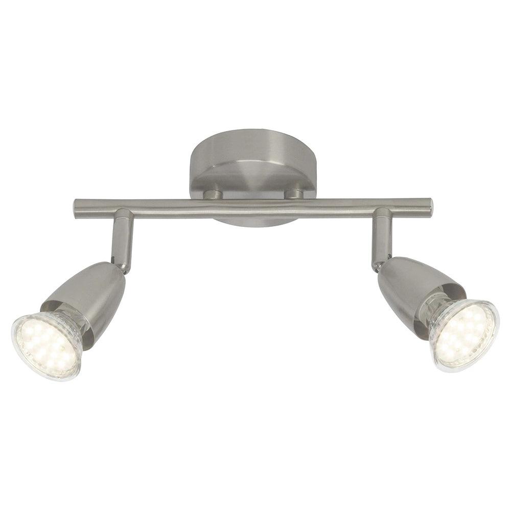 Brilliant 2 Light 6W Amalfi LED Spotlight - Iron | G21513/13 from DID Electrical - guaranteed Irish, guaranteed quality service. (6977594032316)
