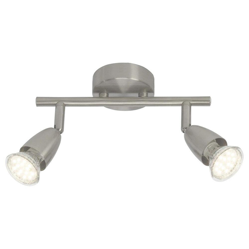 Brilliant 2 Light 6W Amalfi LED Spotlight - Iron | G21513/13 from DID Electrical - guaranteed Irish, guaranteed quality service. (6977594032316)