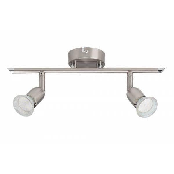 Brilliant 2 Light 6W Loona LED Spotlight - Iron | G28813/13 from DID Electrical - guaranteed Irish, guaranteed quality service. (6977594261692)