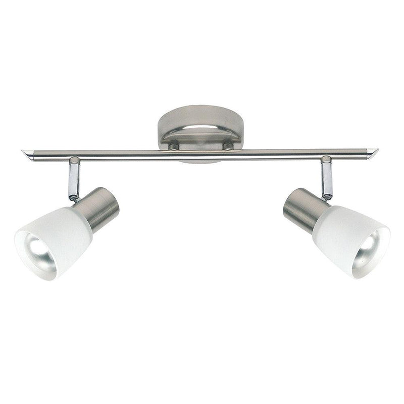 Brilliant 2 Light 80W Luca Spotlight - Chrome & White | 35813/77 from DID Electrical - guaranteed Irish, guaranteed quality service. (6977597440188)