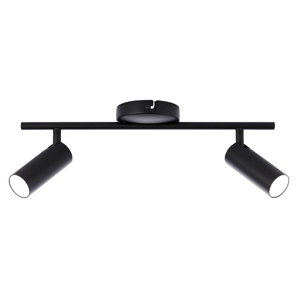 Brilliant 2 Light 9W Soeren LED Spot Light - Black Velvet | G83013/06 from DID Electrical - guaranteed Irish, guaranteed quality service. (6977609892028)