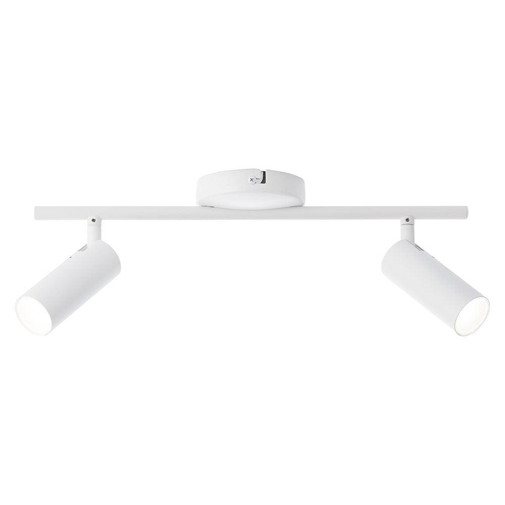 Brilliant 2 Light 9W Soeren LED Spot Light - White Matt | G83013/05 from DID Electrical - guaranteed Irish, guaranteed quality service. (6977610023100)