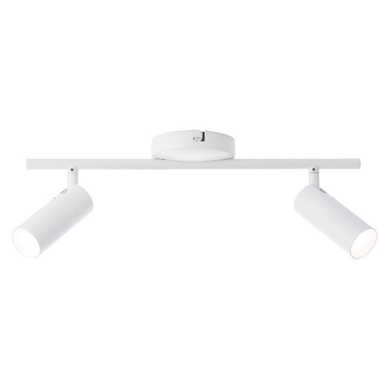 Brilliant 2 Light 9W Soeren LED Spot Light - White Matt | G83013/05 from DID Electrical - guaranteed Irish, guaranteed quality service. (6977610023100)