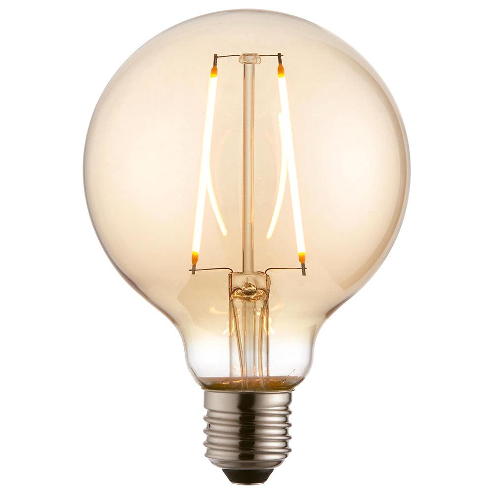 Brilliant 2W LED Decorative Filament Blub - Amber | 77109 from DID Electrical - guaranteed Irish, guaranteed quality service. (6977610186940)