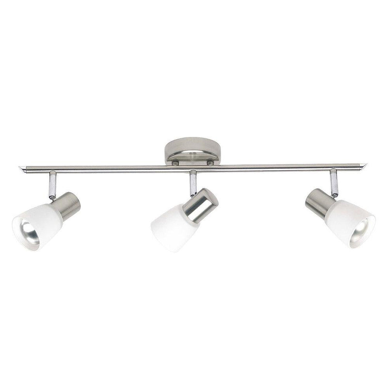 Brilliant 3 Light 120W Luca Spotlight - Chrome & White | 35816/77 from DID Electrical - guaranteed Irish, guaranteed quality service. (6977597309116)