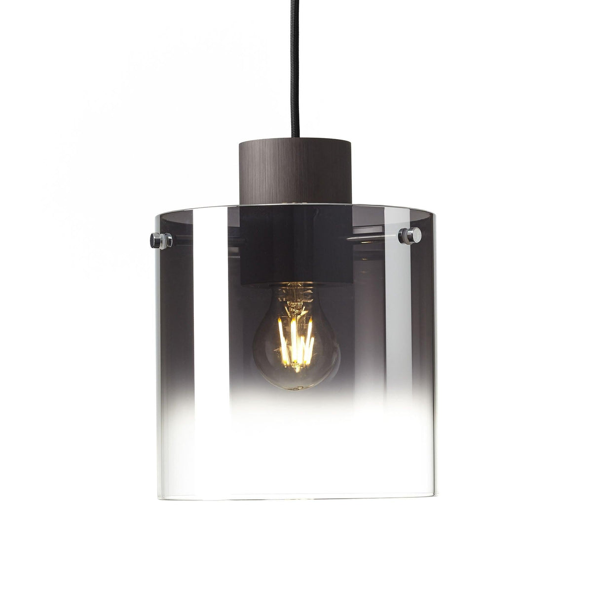 Brilliant 3 Light 180W Beth Pendant Light Coffee &amp; Smoke Glass | 75573/20 from DID Electrical - guaranteed Irish, guaranteed quality service. (6977611104444)