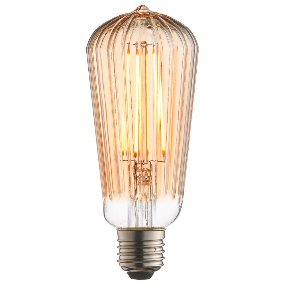 Brilliant 4W LED Decorative Filament Bulb - Amber | 80181 from DID Electrical - guaranteed Irish, guaranteed quality service. (6977611432124)