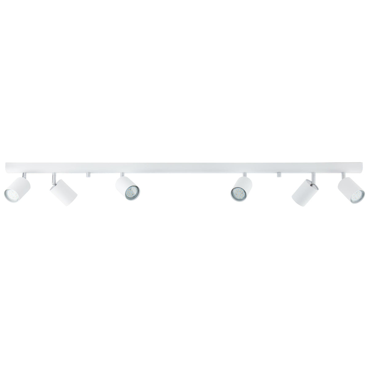 Brilliant 6 Light 210W Different Spotlight - White | 94416/05 from DID Electrical - guaranteed Irish, guaranteed quality service. (6977609269436)
