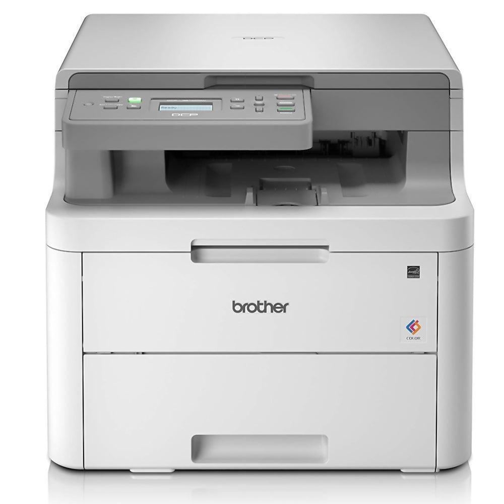 Brother All-in-One Multifunction Wireless Laser LED Printer - White | DCP-L3510CDW from DID Electrical - guaranteed Irish, guaranteed quality service. (6977408958652)