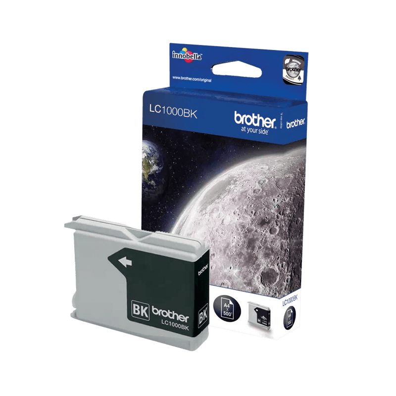 Brother LC1000BK Genuine Inkjet Cartridge - Black | SBRO0445 (7538782896316)