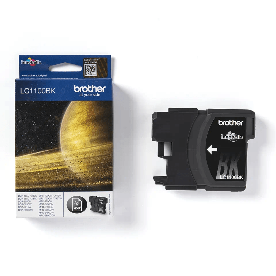 Brother LC1100BK Ink Cartridge - Black | SBRO0012 (7529484648636)