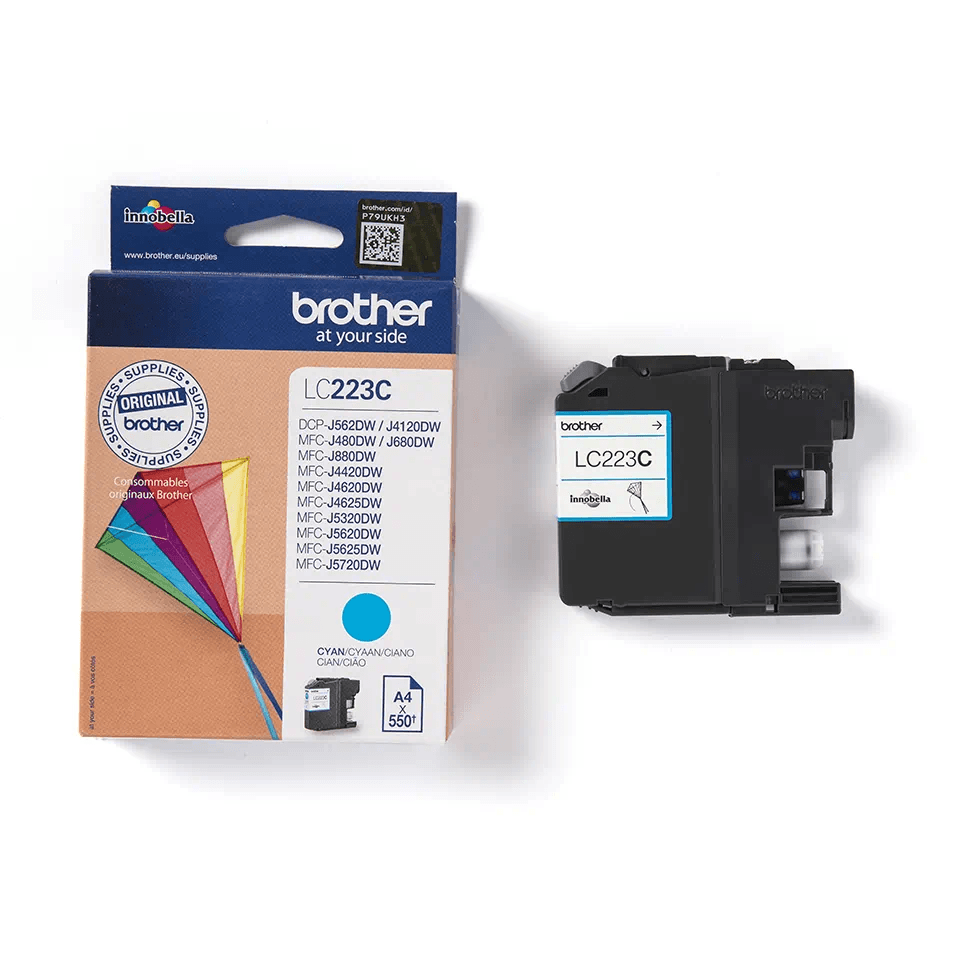 Brother LC223C Ink Cartridge - Cyan | SBRO0682 (7529484452028)