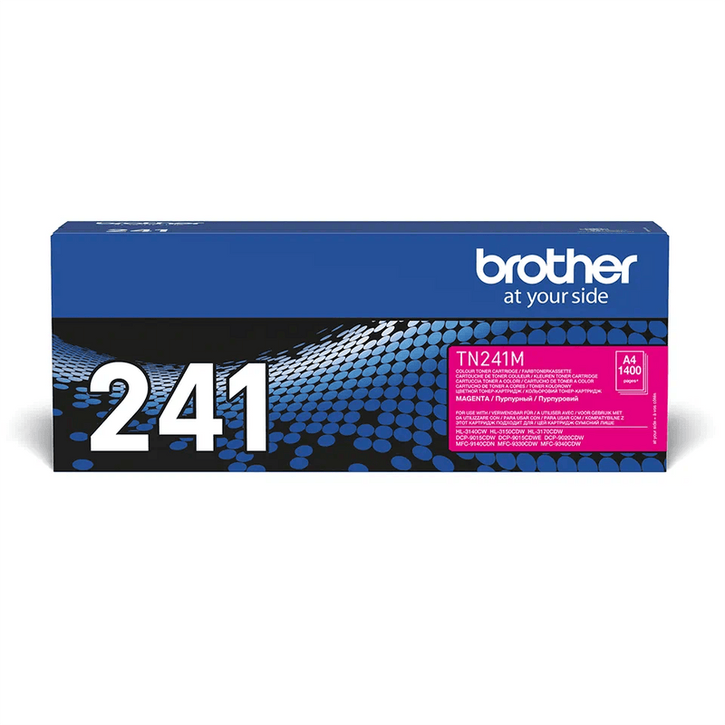 Brother TN-241M Genuine Toner Cartridge - Magenta | SBRO0629 (7538782765244)