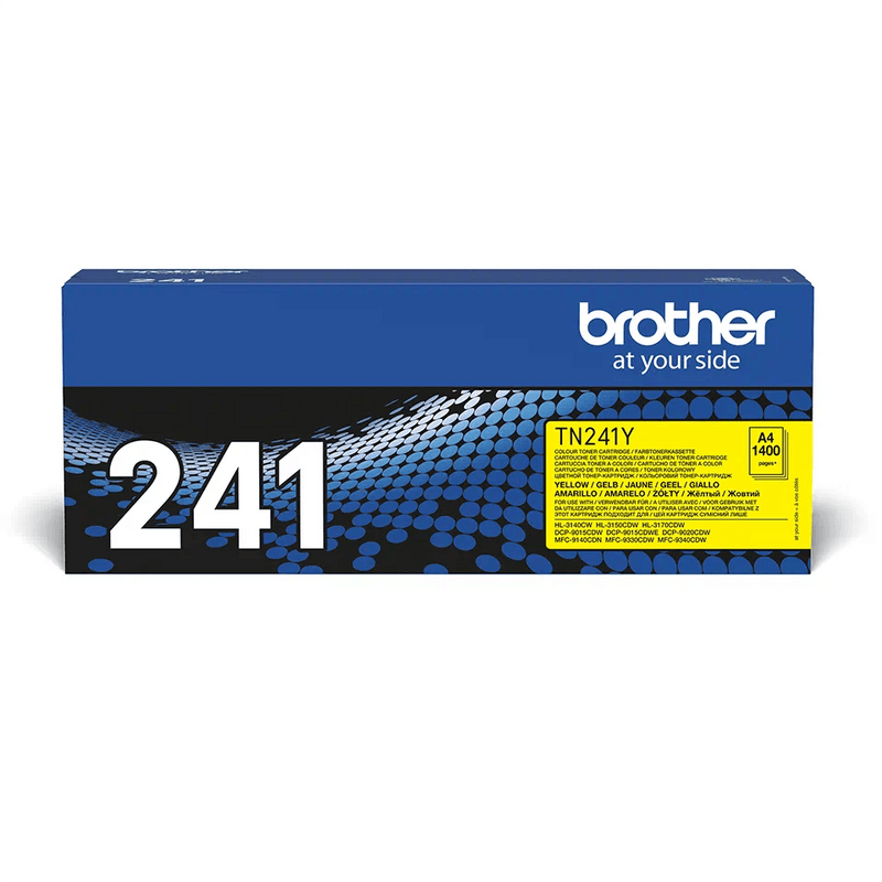 Brother TN-241Y Genuine Toner Cartridge - Yellow | SBRO0630 (7538782929084)