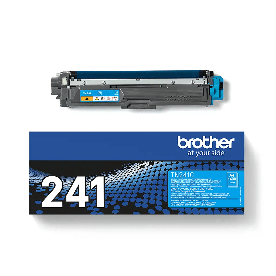 Brother TN241C Toner Cartridge - Cyan | SBRO0628 (7529484746940)