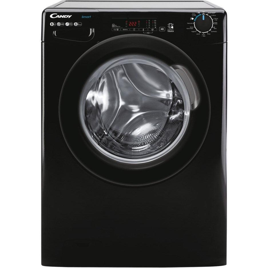 Candy 8KG 1400 Spin Freestanding Washing Machine - Black | CS148TBBE/1-80 (7269689721020)