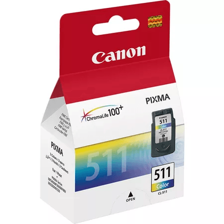 Canon CL-511 Colour Ink Cartridge - Multipack | SCAN0044 (7529498181820)