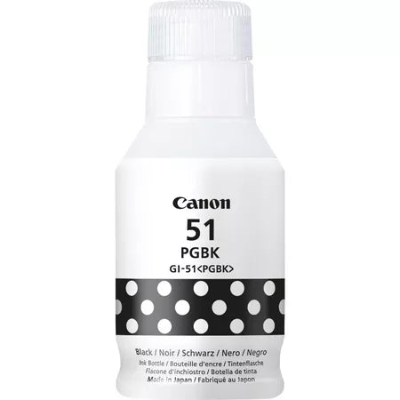 Canon GI-51PGBK 135ml Ink Bottle - Black | SCAN2391 (7529413378236)