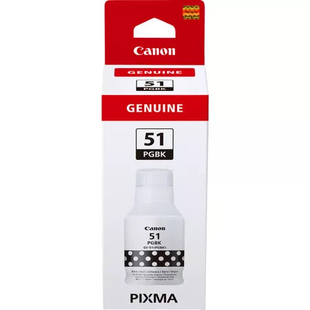 Canon GI-51PGBK 135ml Ink Bottle - Black | SCAN2391 (7529413378236)