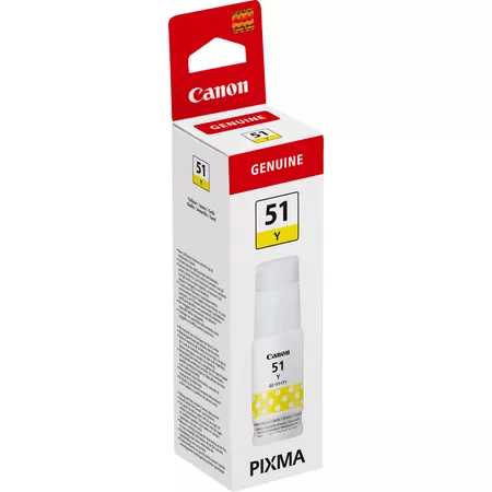 Canon GI-51Y 70ml Ink Bottle - Yellow | SCAN2393 (7529497985212)