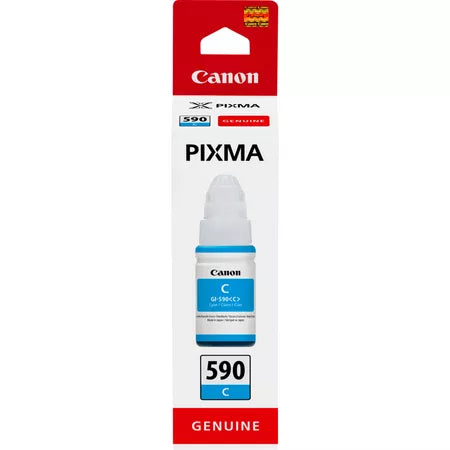 Canon GI-590 70ml Ink Bottle - Cyan | SCAN2346 (7529413345468)