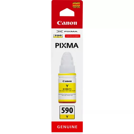 Canon GI-590 70ml Ink Bottle - Yellow | SCAN2347 (7529413312700)