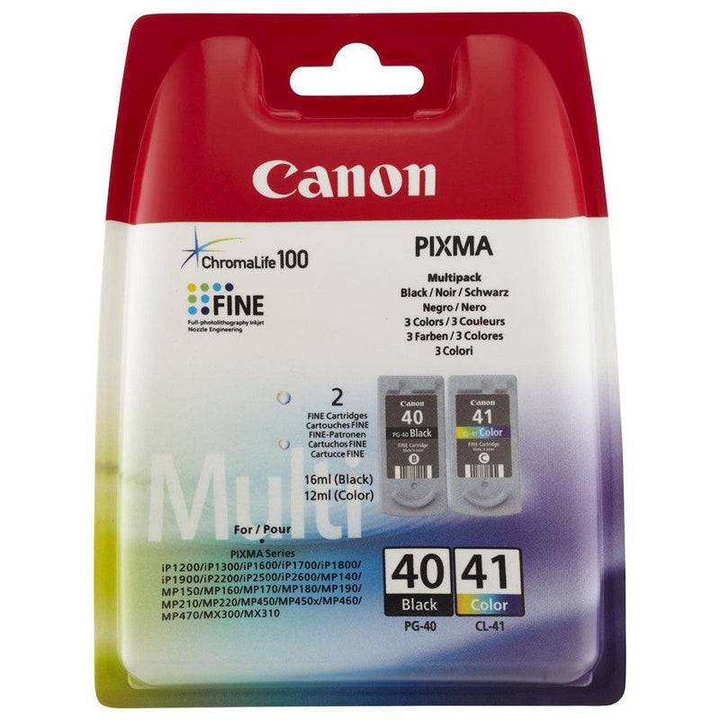 Canon PG40/CL41 Multipack Ink Cartridge | SCAN2161 from DID Electrical - guaranteed Irish, guaranteed quality service. (6890749067452)