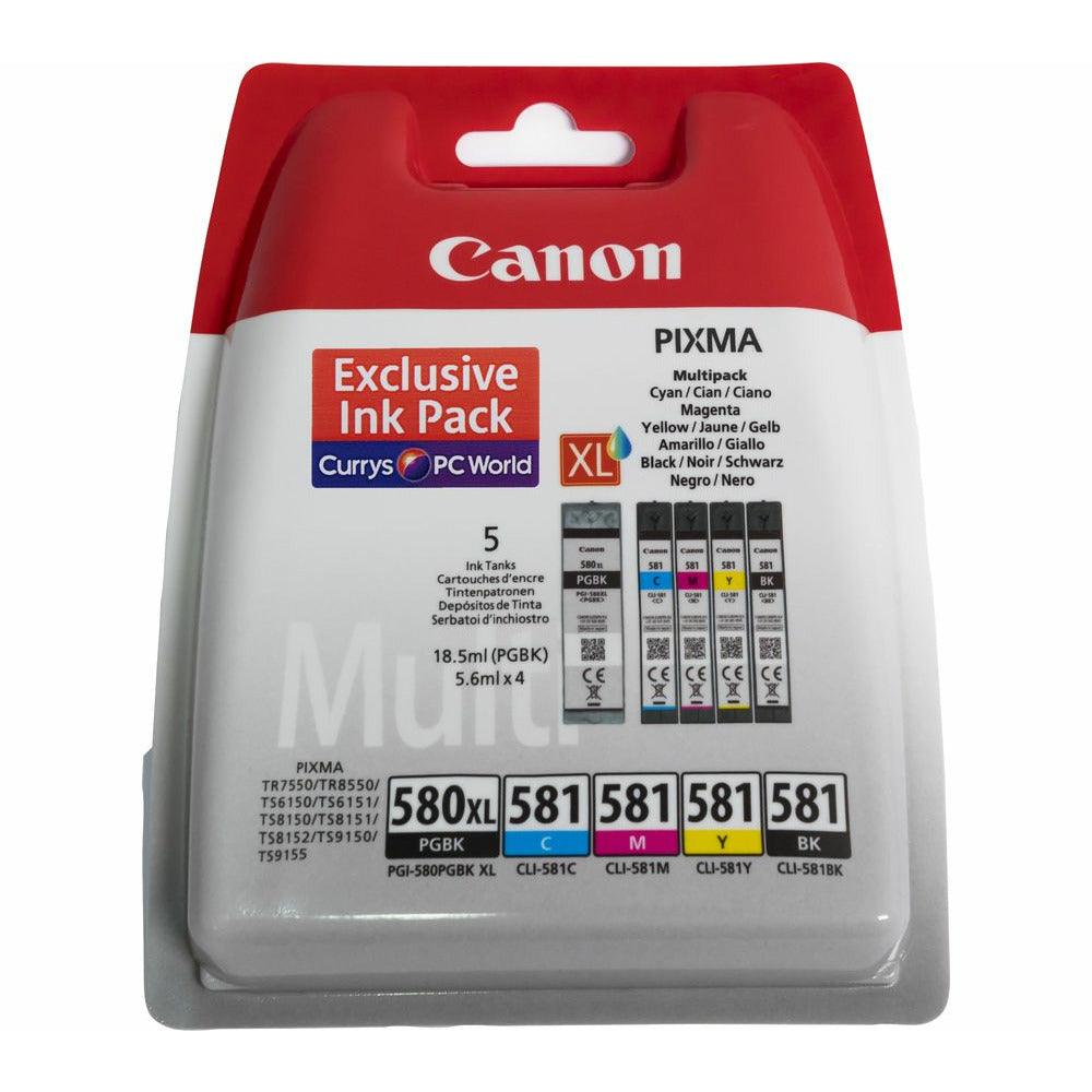Canon PGI-580/CLI-581 Multipack Ink Cartridge | SCAN2306 (7307646730428)