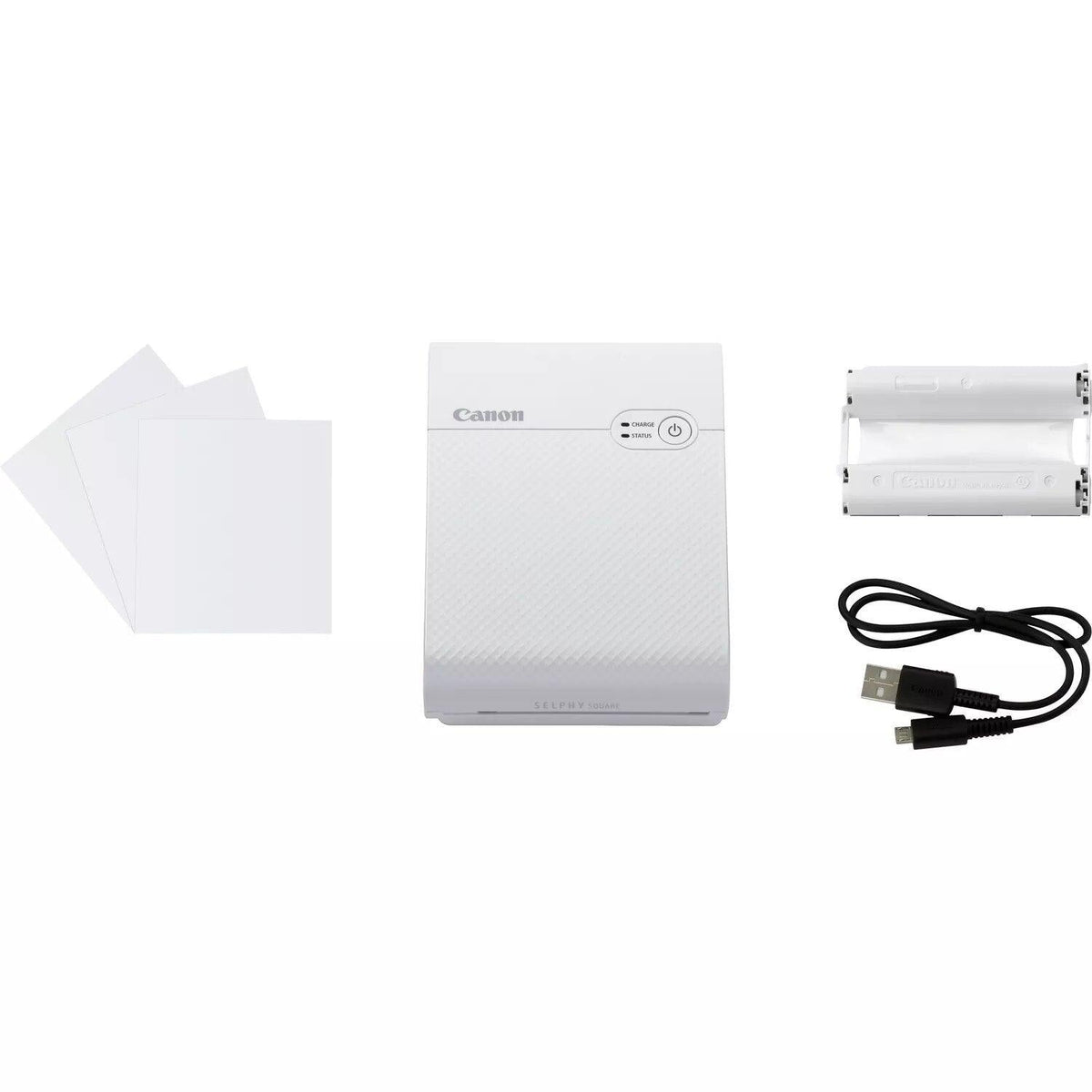 Canon Selphy Square QX10  Wireless Compact Photo Printer - White | 4108C003 (7317833121980)