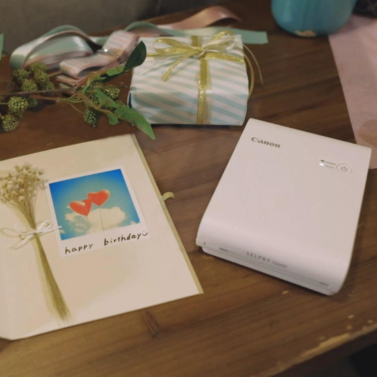 Canon Selphy Square QX10  Wireless Compact Photo Printer - White | 4108C003 (7317833121980)