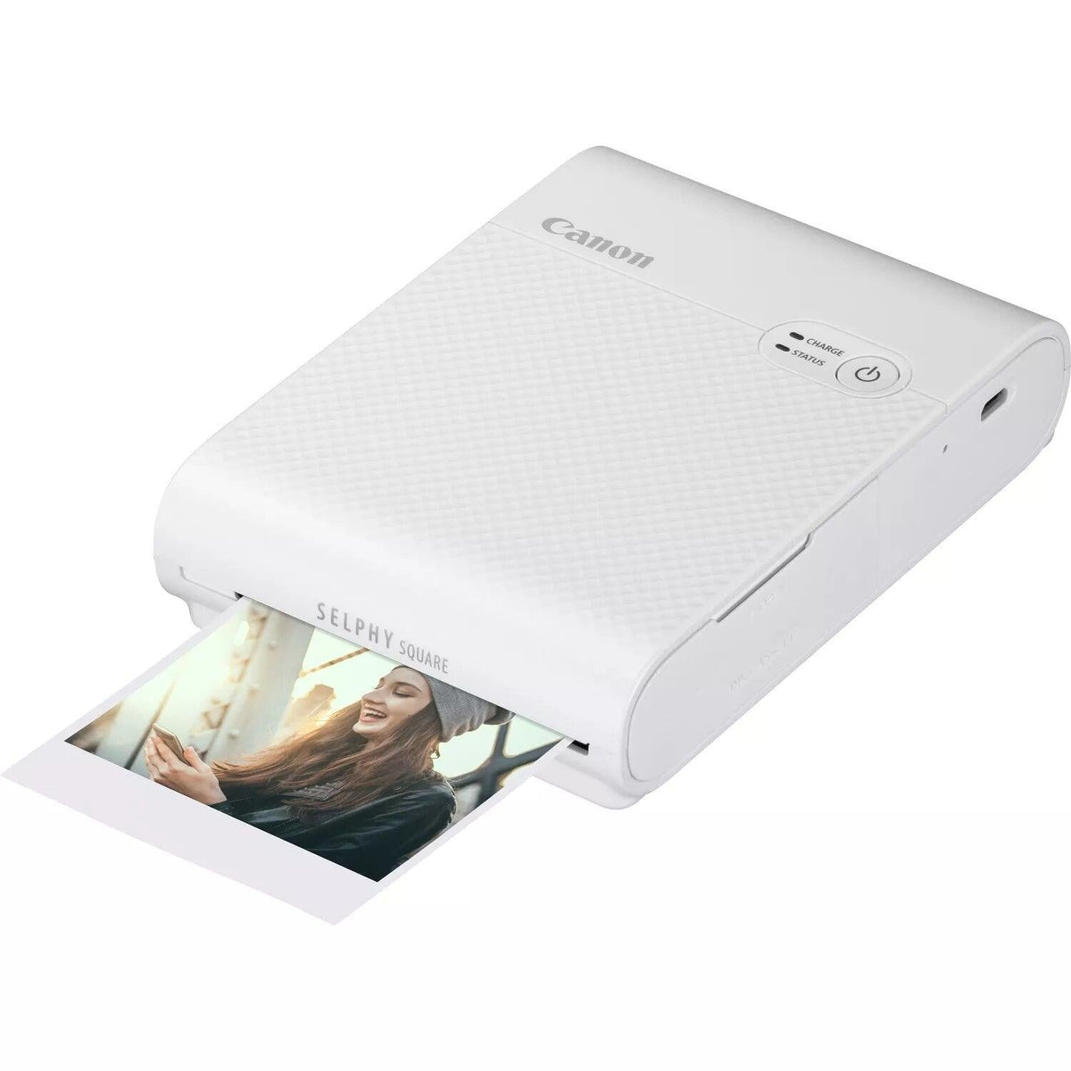 Canon Selphy Square QX10  Wireless Compact Photo Printer - White | 4108C003 (7317833121980)