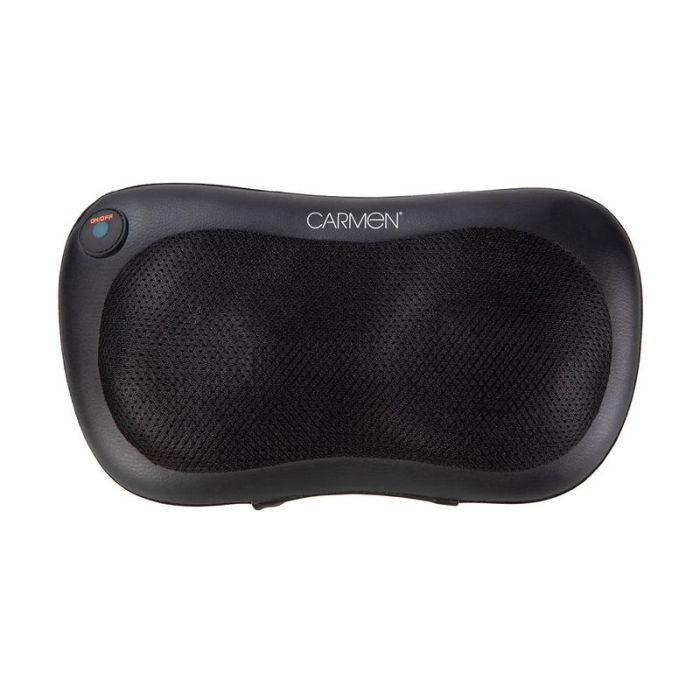 Carmen Shiatsu Massage Pillow with Heat - Black | C81132 (7527404699836)